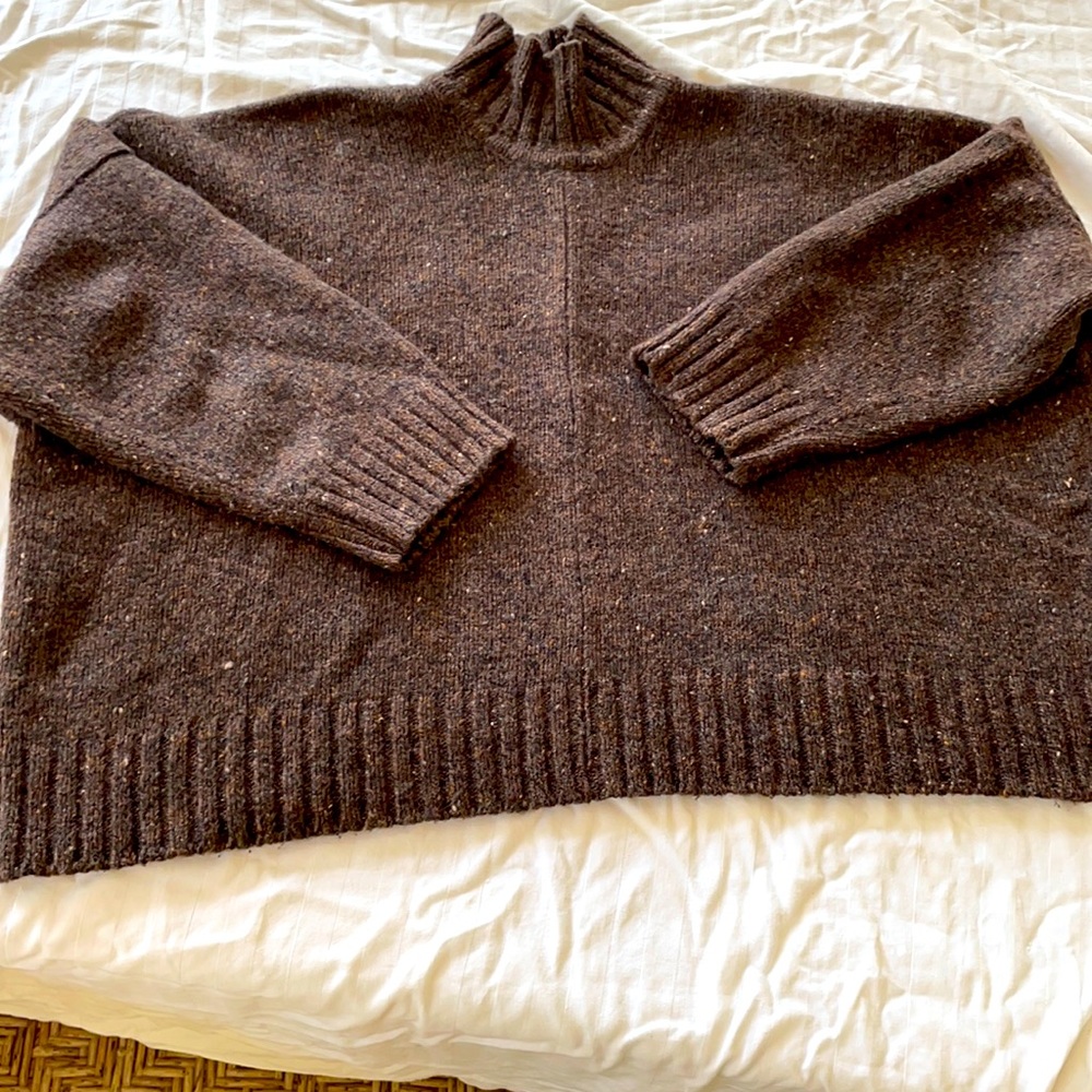 Eskandar cashmere blend turtleneck sweater M